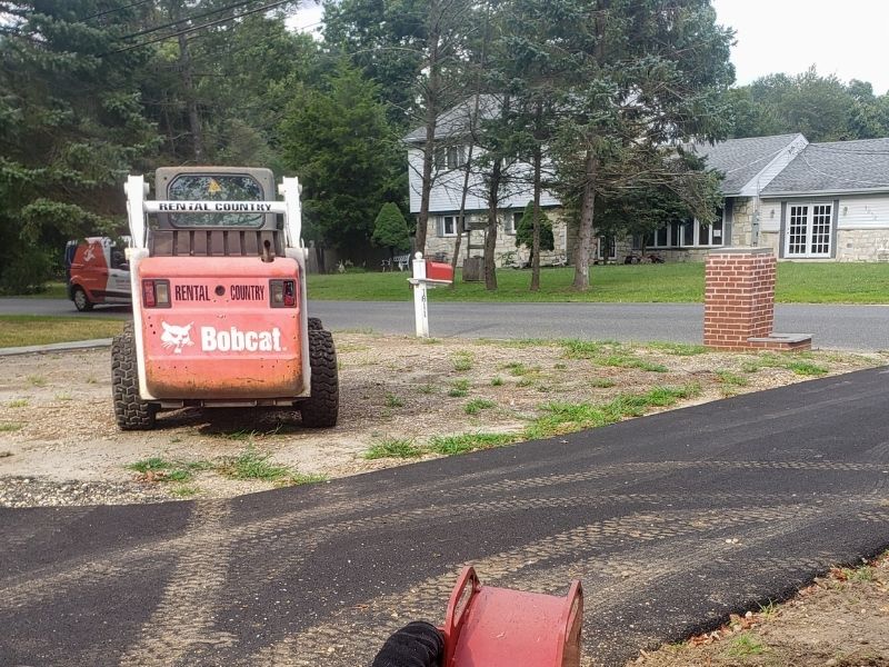 Skid Steer Lawn Renovation